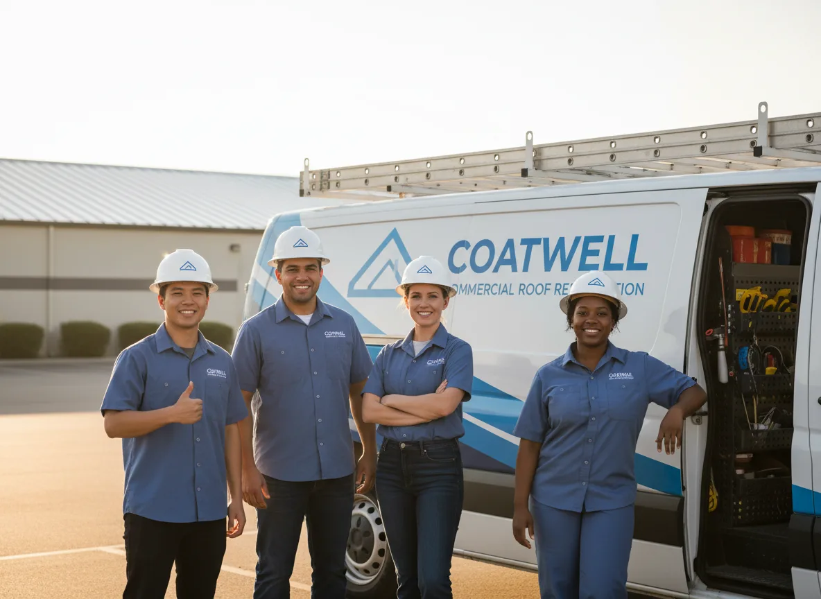 Commercial roof coating company in Grover, WY